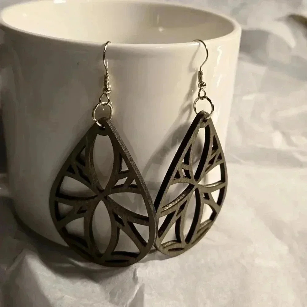 3/$15 New Bohemian Wooden Earrings